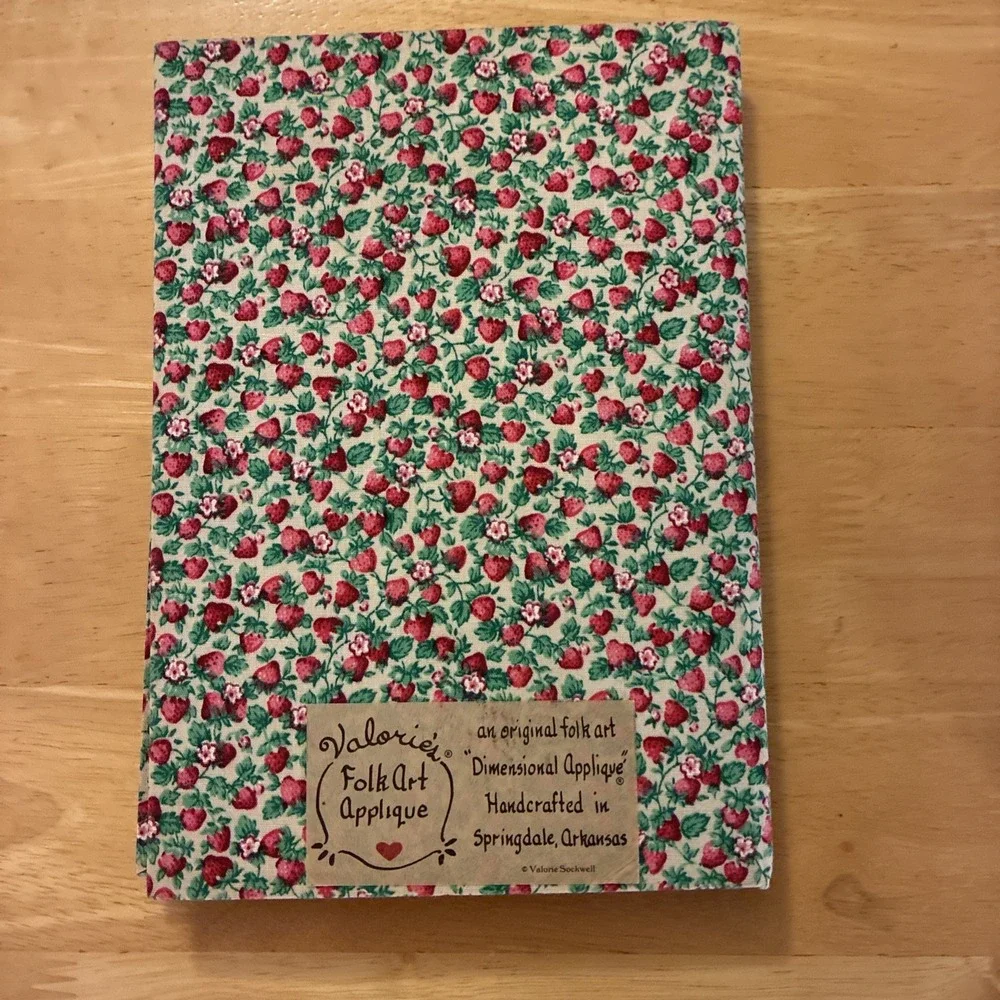 Grandmothers Are Berry Special Fabric Notebook With Notepad Cottage Core